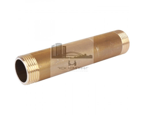 Удлинитель латунный резьбовой НН 1x150 мм
