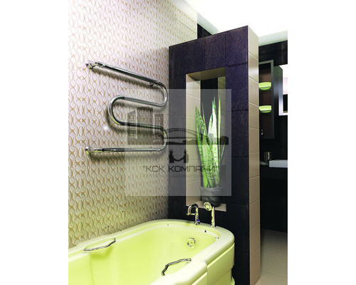 Водяной полотенцесушитель Simple М 1 500x700 с полотенцедержателем