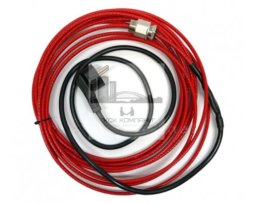 Кабель греющий саморегулирующийся в трубу Foca 6 метров