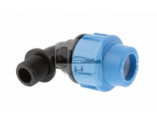 Отвод комбинированный 20 мм х 1/2” П с наружной резьбой (Jeelex)