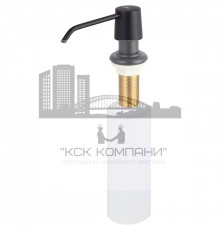 Дозатор для моющего средства KH-3019 черный матовый