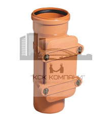 Канализационная ревизия наруж. 110 оранжевый