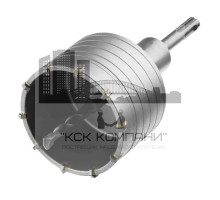 Коронка SDS-Plus 70 мм по бетону буровая в сборе для перфоратора, СТК-03500070 