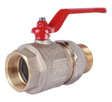 Кран шаровой с разъемным соединением (бабочка) 1 1/2