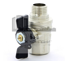 Кран шаровый ВН бабочка 1/2"