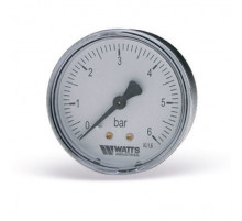 Манометр аксиальный F+R100 (MAL) 50 мм 6 бар (Ваттс)