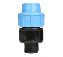 Муфта комбинированная 20 мм x 3/4" П с наружной резьбой (Jeelex)