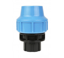 Муфта комбинированная 40 мм x 1" М с внутренней резьбой (Jeelex)