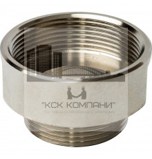 Переходник внутренняя / наружная 2"x1 1/2", никелированный