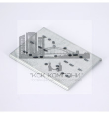 Пластина 70х52х3 мм к профилю BISMAT, 0835000 (Валравен)