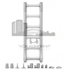 Полотенцесушитель водяной М-3 80х20 ( прямой) (Lider Stall)