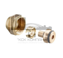 Присоединение Евроконус 20x2.5мм x G3/4" без покрытия 1507980 