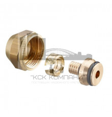 Присоединение Евроконус 20x2.5мм x G3/4" без покрытия 1507980 