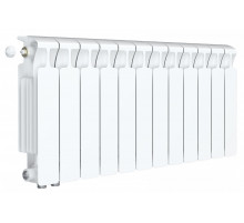 Радиатор биметаллический Monolit Ventil 350 x12, нижнее левое/правое подключение 