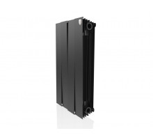 Радиатор биметаллический Pianoforte 500 x4 Noir Sable, боковое подключение