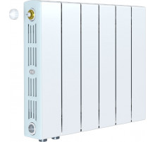 Радиатор биметаллический SUPReMO VENTIL 350 x6, нижнее левое/правое подключение 