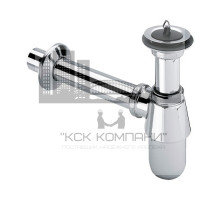 Сифoн с пробкой и с выпуском для раковины 32 (Виега)