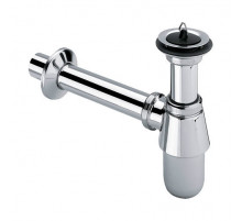 Сифoн с пробкой и с выпуском для раковины 32 (Виега)