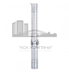 Скважинный центробежный насос 4TS 160/18, 300 л/мин, Н-160 м, ?-4", 380 В