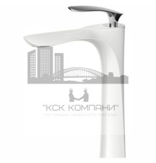 Смеситель GB3001 для раковины, хром/белый