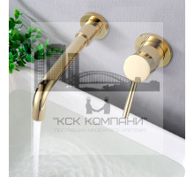 Смеситель GB511 для раковины, золото (скрытого монтажа)