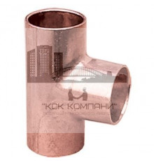 Тройник 108236 медный под пайку 42 (Виега)