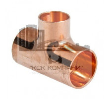 Тройник переходной 117818 медный под пайку 54х35х54 (Виега)
