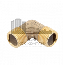 Угольник 317973 с наружной резьбой 90° 1/2" (Виега)