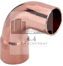 Угольник однораструбный 90° 102920 медный под пайку 12 (Виега)