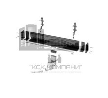 Встраиваемый в стену душевой лоток Advantix Vario 736736 30 - 120 см