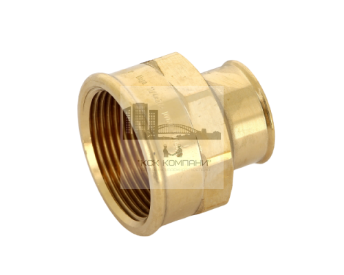 Муфта переходная 266431 ВВ 1 1/4х3/4, бронза (Виега)