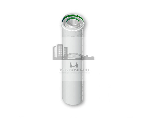 Труба коаксиальная d= 60/100 мм 1м COP610 (Термика)