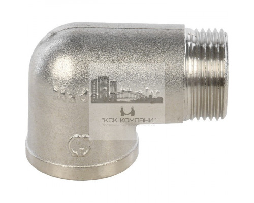 Угольник внутренняя / наружная 3/4, никелированный