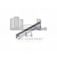 Консоль двойная, 41х21 мм, осн.500 мм