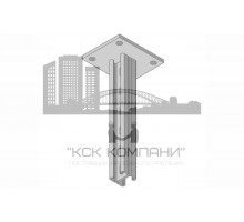 Стойка потолочная двусторонняя для малых нагрузок