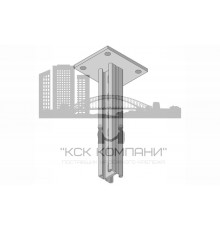 Стойка потолочная двусторонняя для малых нагрузок