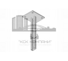 Стойка потолочная односторонняя для малых нагрузок