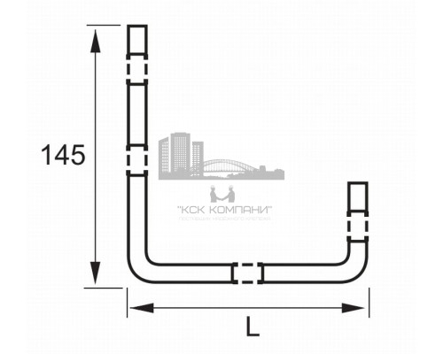 MS 50-225 N Кронштейн настенный