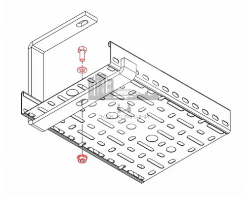 MS 100-300 P Кронштейн потолочный