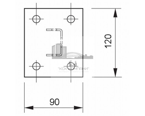 Стойка потолочная универсальная