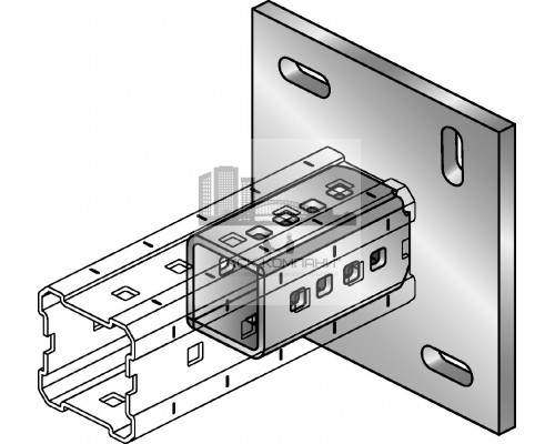 Опорная пластина DIN 9021 (цинкование M16)