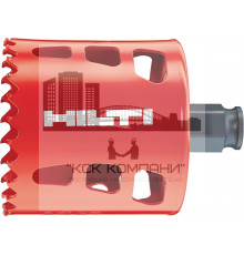 Коронка с победитовыми зубцами