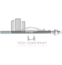 HAS-U 5.8 HDG Анкерная шпилька