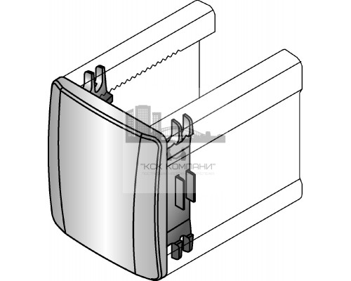 MM-E Декоративная заглушка для каналов
