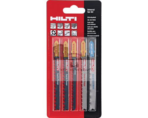 Набор полотен для лобзиковой пилы для резки дерева и металла