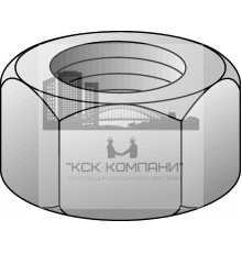 Оцинкованная шестигранная гайка (класс стали 8) DIN 934