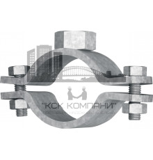 MFP-L-F Трубный хомут с фиксирующей опорой для невысоких нагрузок