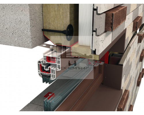 Профиль для клинкерных панелей MFT-CD