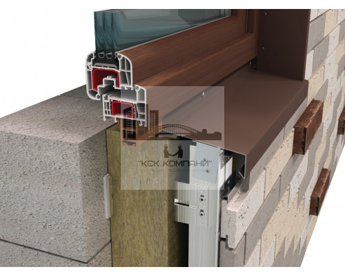 Профиль для клинкерных панелей MFT-CD