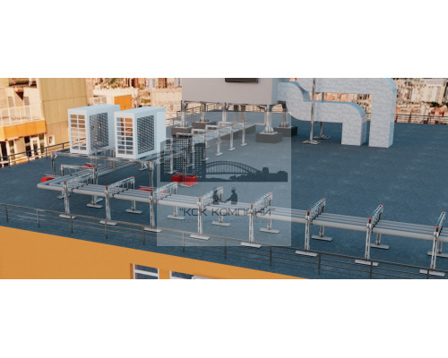 MT-B-LDP S Опора для мягкой кровли